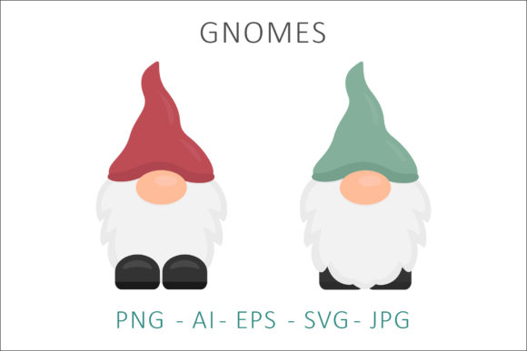 Gnome Vector Illustration: A Versatile Resource for Creative Projects
