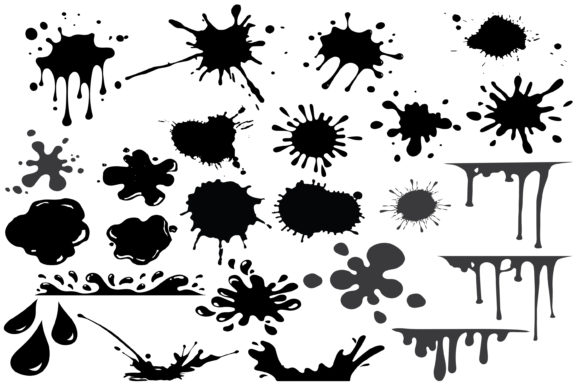 Splatter Silhouettes: A Versatile Tool for Creative Workflows